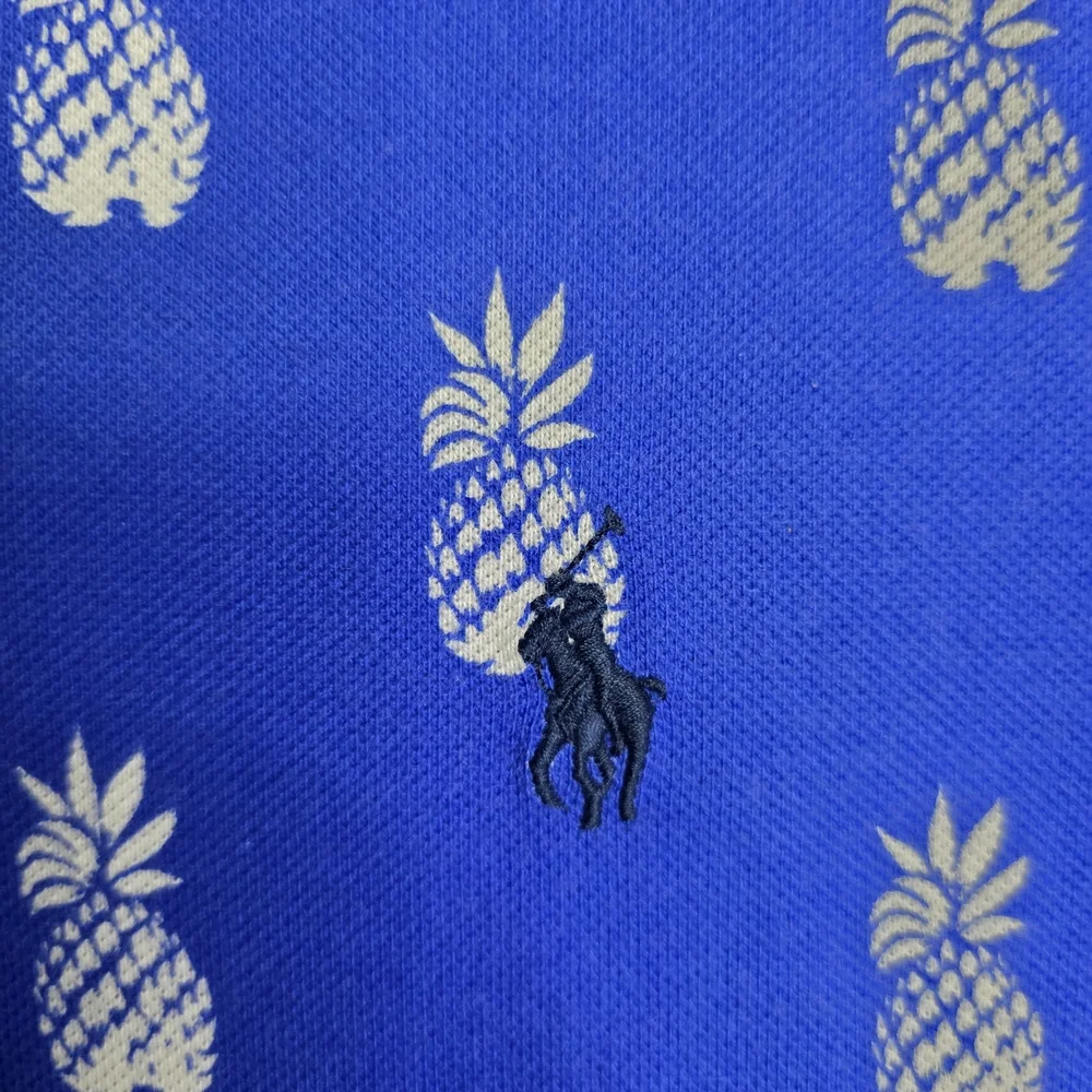 Polo by Ralph Lauren Royal Blue Pineapple Polo Shirt